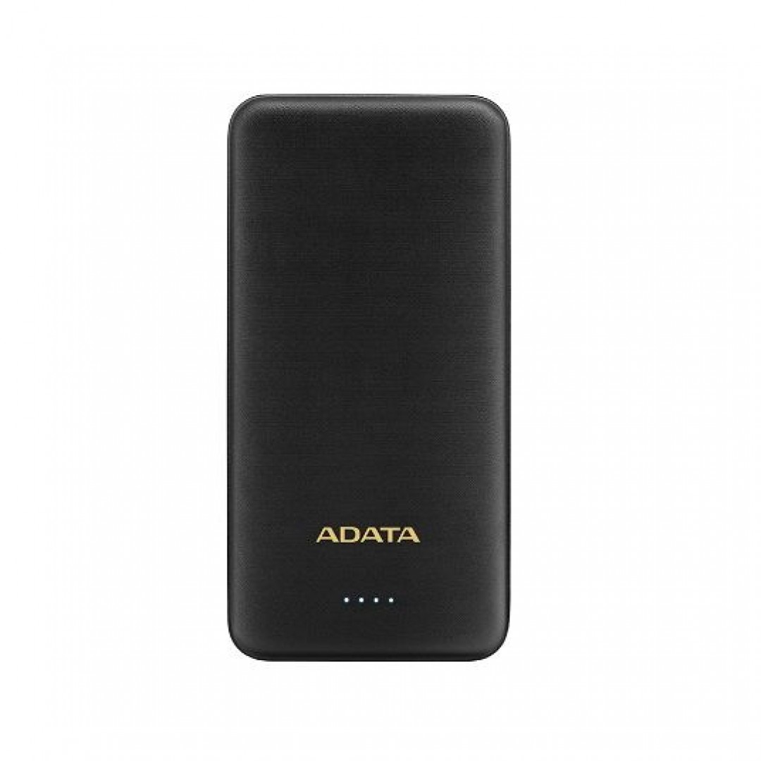 ADATA 10000mAh 37Wh+DC 5V /  2.0A Taşınabilir Şarj Cihazı Powerbank Siyah