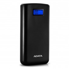 ADATA AS2000D-DGT-CBK 20000mAh 74Wh+DC 5V / 2.0A Taşınabilir Şarj Cihazı Powerbank Siyah