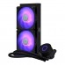 COOLERMASTER 240mm ML240L v2 MLW-D24M-A18PC-R2 RGB SIVI SOĞUTMALI Amd İŞLEMCİ FANI 2X FANLI