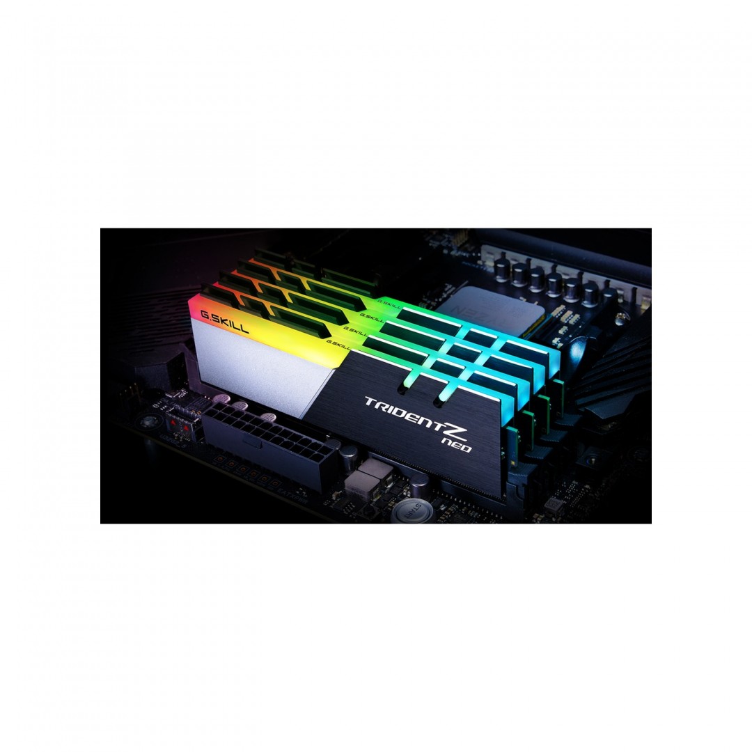 GSKILL 128GB (4X 32GB) DDR4 3600MHZ CL18 RGB QUAD KIT PC RAM TRIDENT Z NEO RGB F4-3600C18Q-128GTZN