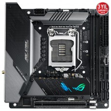 ASUS ROG STRIX Z490-I GAMING DDR4 SATA3 M2 PCIE NVME HDMI DP WI-FI6 - BLT 16X PCIe v3.0 1200p mITX