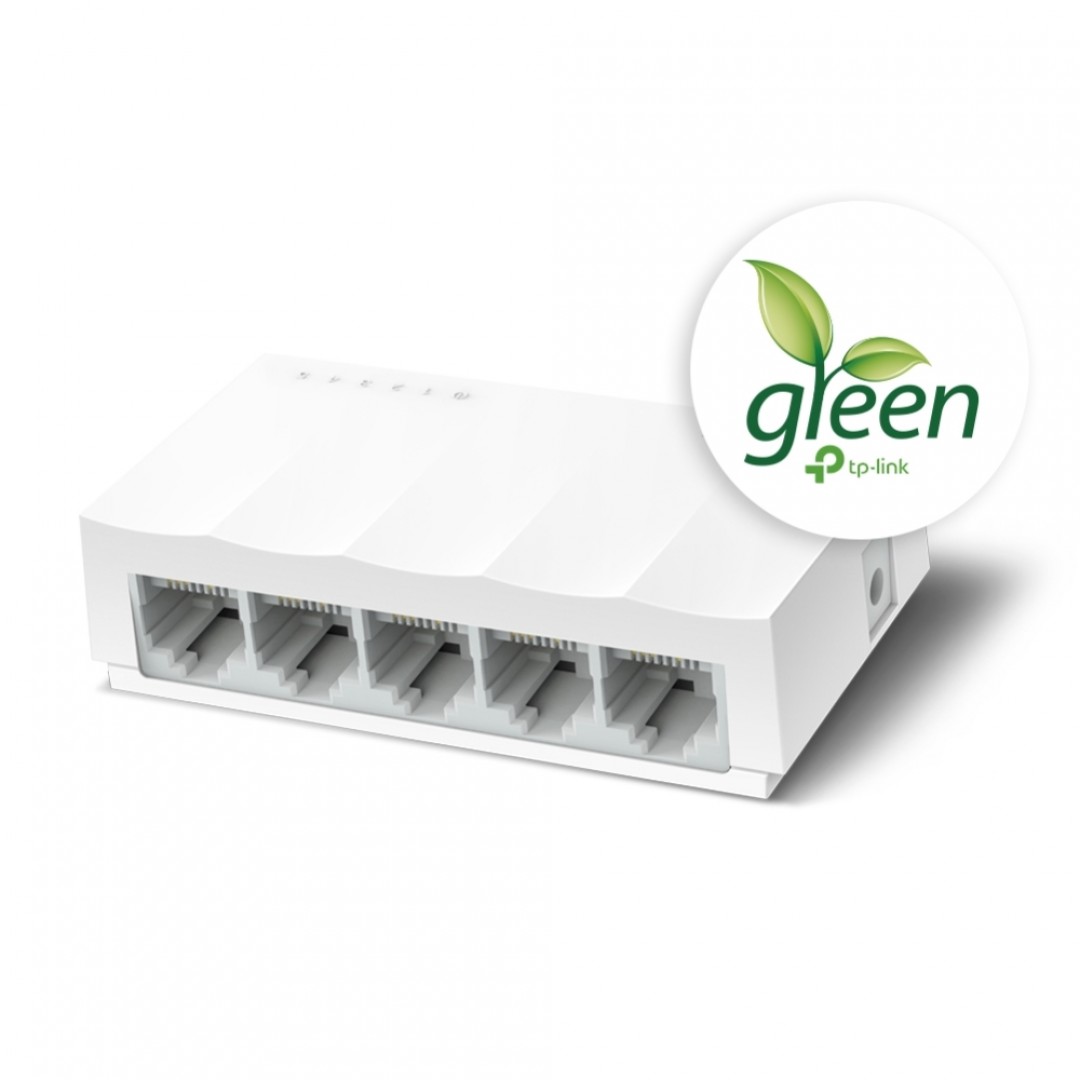 TP-LINK 5port LS1005 10/100 Yönetilemez Switch Masaüstü