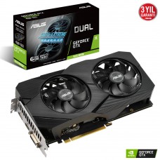 ASUS GTX1660 SUPER 6GB DUAL GTX1660S-6G-EVO GDDR6 192bit HDMI DP PCIe 16X v3.0