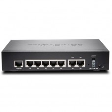 SONICWALL TZ400 TotalSecure Adv. 5651Log. 1+1yıl Lisans 7port Firewall 10 User SSL VPN 1.3Gbps