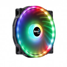 AEROCOOL 140mm DUO20 AE-CFDUO20 RGB 4pin SİYAH KASA FANI