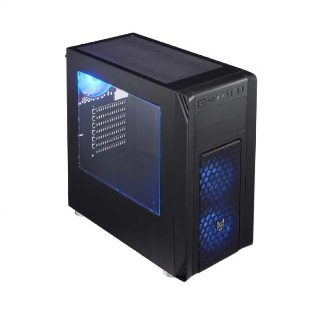 FSP 1300W CMT230-1300W 3 X LED FANLI GAMING MID-TOWER KASA SİYAH