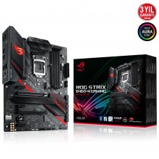 ASUS ROG STRIX B460-H GAMING SATA3 M2 PCIe NVME HDMI DP PCIe 16X v3.0 1200p ATX