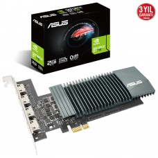 ASUS GT710 2GB GT710-4H-SL-2GD5 GDDR5 64bit 4X HDMI PCIe 16X v2.0 Low Profile,Fansız