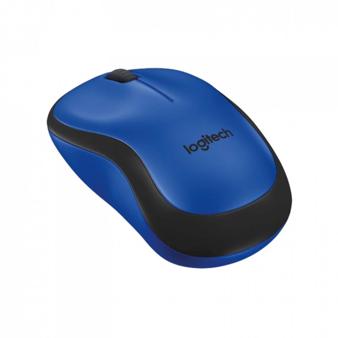 LOGITECH M220 Kablosuz Sessiz Optic Mavi/Siyah Mouse 910-004879