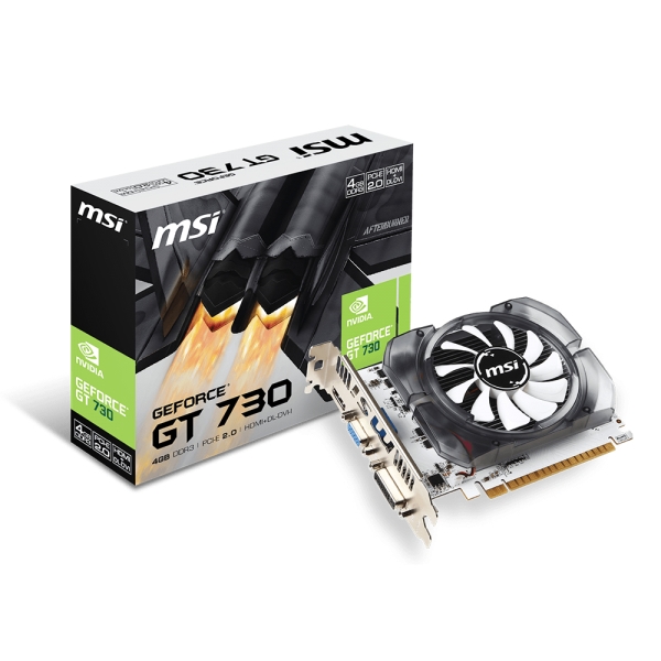 MSI 4GB N730-4GD3V2 DDR3 128bit HDMI DVI PCIe 16X v3.0