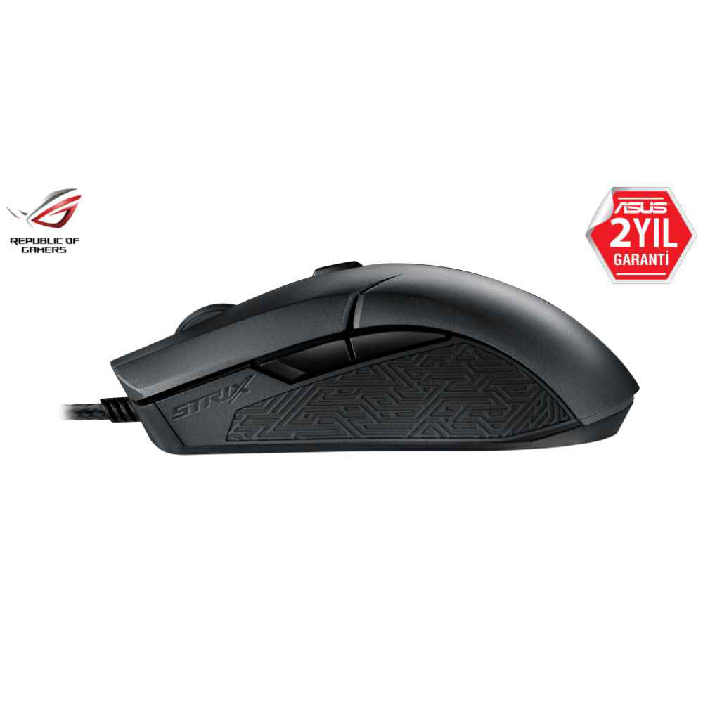 ASUS ROG Strix Evolve Çift El Oyuncu Mouse - 7200 DPI Sensor, Aura Sync RGB