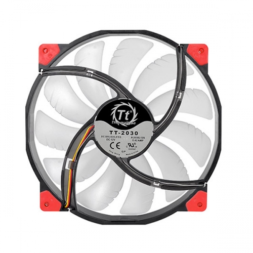 Thermaltake Luna 20 Titreşimsiz 200mm Mavi Ledli Yüksek Performanslı Sessiz Kasa Fanı