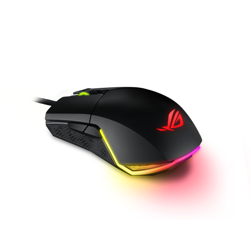 ASUS ROG Pugio Çift El Oyuncu Mouse - 7200 DPI Sensor, Aura Sync RGB