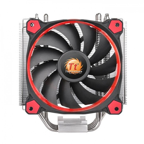 Thermaltake Riing Silent 12cm Kırmızı Led Fan, Sessiz LNC ile intel/AMD Uyumlu islemci Sogutucu