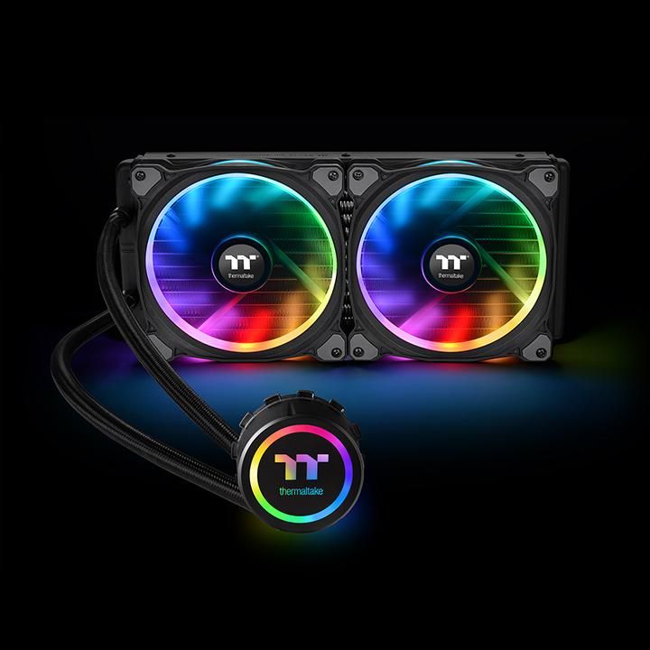 THERMALTAKE  280mm FLOE RIING RGB 280 TT CL-W167-PL14SW-A RGB SIVI SOĞUTMALI İŞLEMCİ FANI 2X FANLI