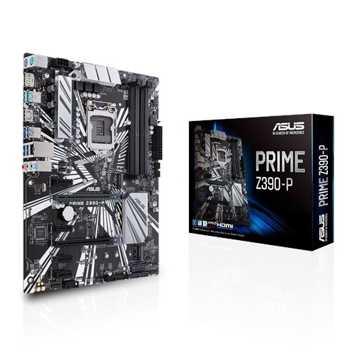 ASUS PRIME Z390-P DDR4 SATA3 M2 PCIe NVME HDMI DP PCIe 16X v3.0 1151p v2 mATX