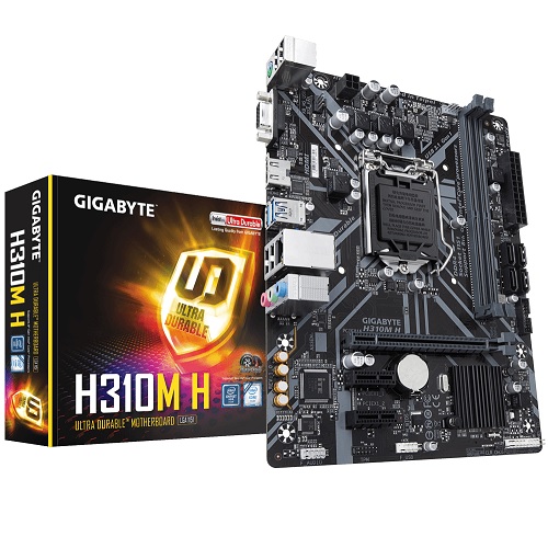 GIGABYTE H310M-H DDR4 SATA3 HDMI PCIe 16X v3.0 1151p v2 mATX