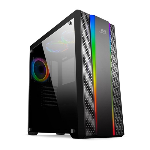 PowerBOOST POWERSIZ VK-G3901S GAMING MID-TOWER KASA SİYAH