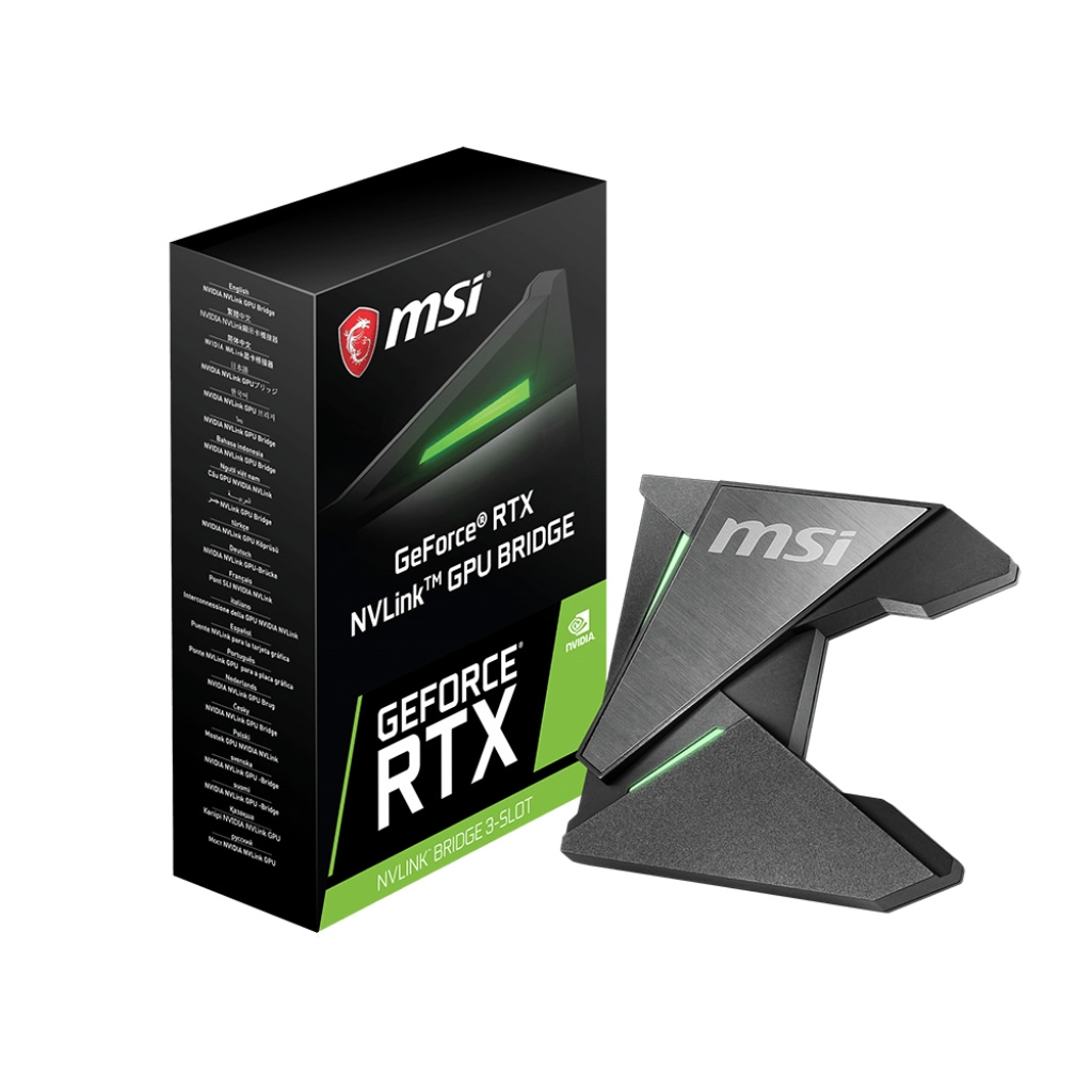 MSI GG GEFORCE RTX NVLINK GPU BRIDGE 3-SLOT