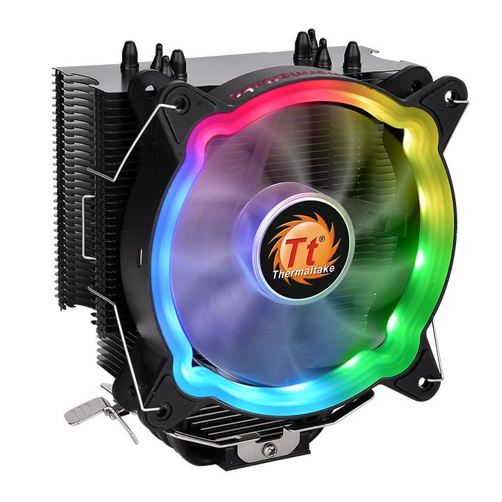 THERMALTAKE UX200 ARGB CL-P065-AL12SW-A Intel,Amd Alüminyum 1150p,1151p,2011p FM2,AM3,AM4 İşlemci Fanı ARGB 120mm