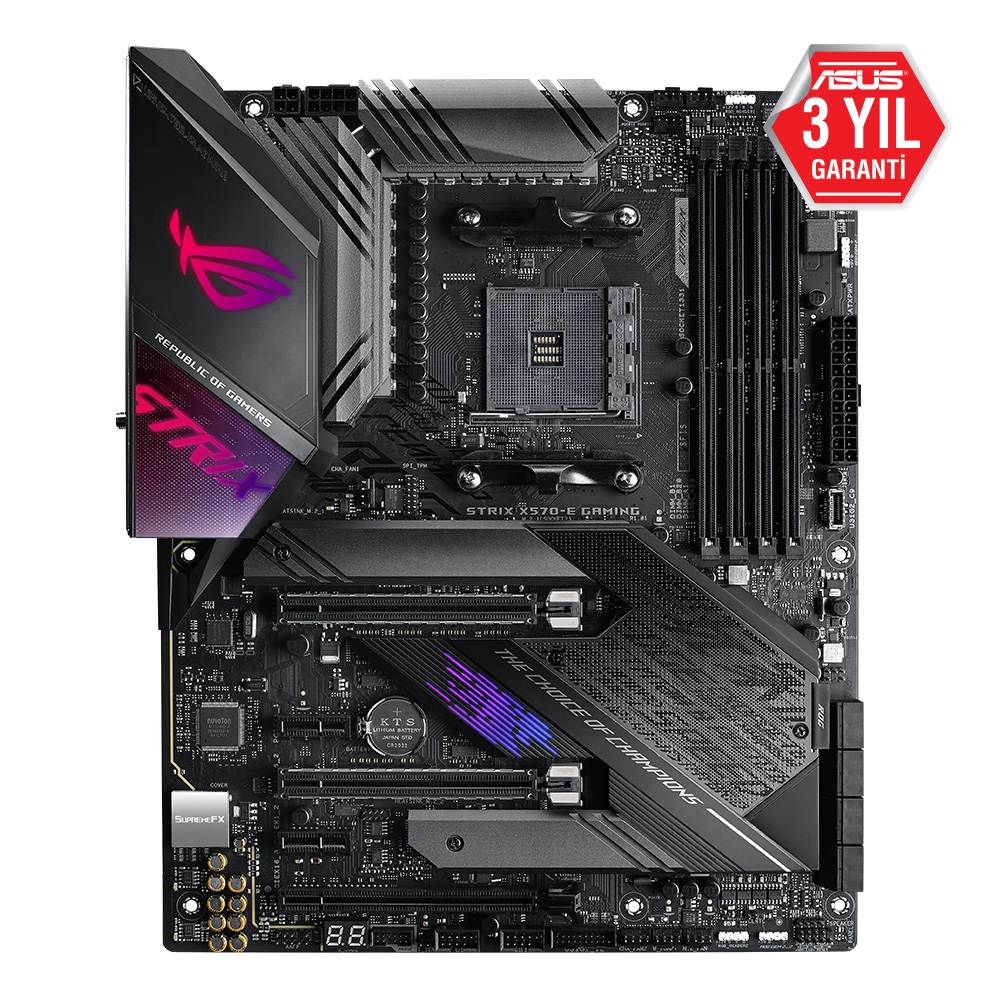 ASUS ROG STRIX X570-E GAMING DDR4 SATA3 M2 PCIe NVME HDMI DP PCIe 16X v4.0 AM4 ATX