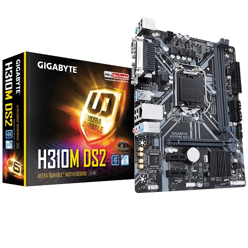 GIGABYTE H310M-DS2 2.0 DDR4 SATA3 PCIe 16X v3.0 1151p v2 mATX