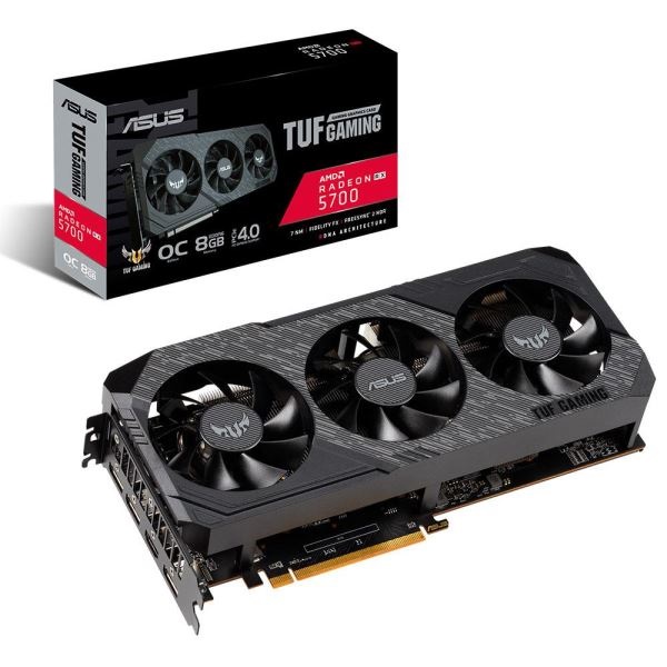 ASUS RX5700 8GB TUF 3 RX5700-O8G-GAMING GDDR6 256bit HDMI DP PCIe 16X v4.0