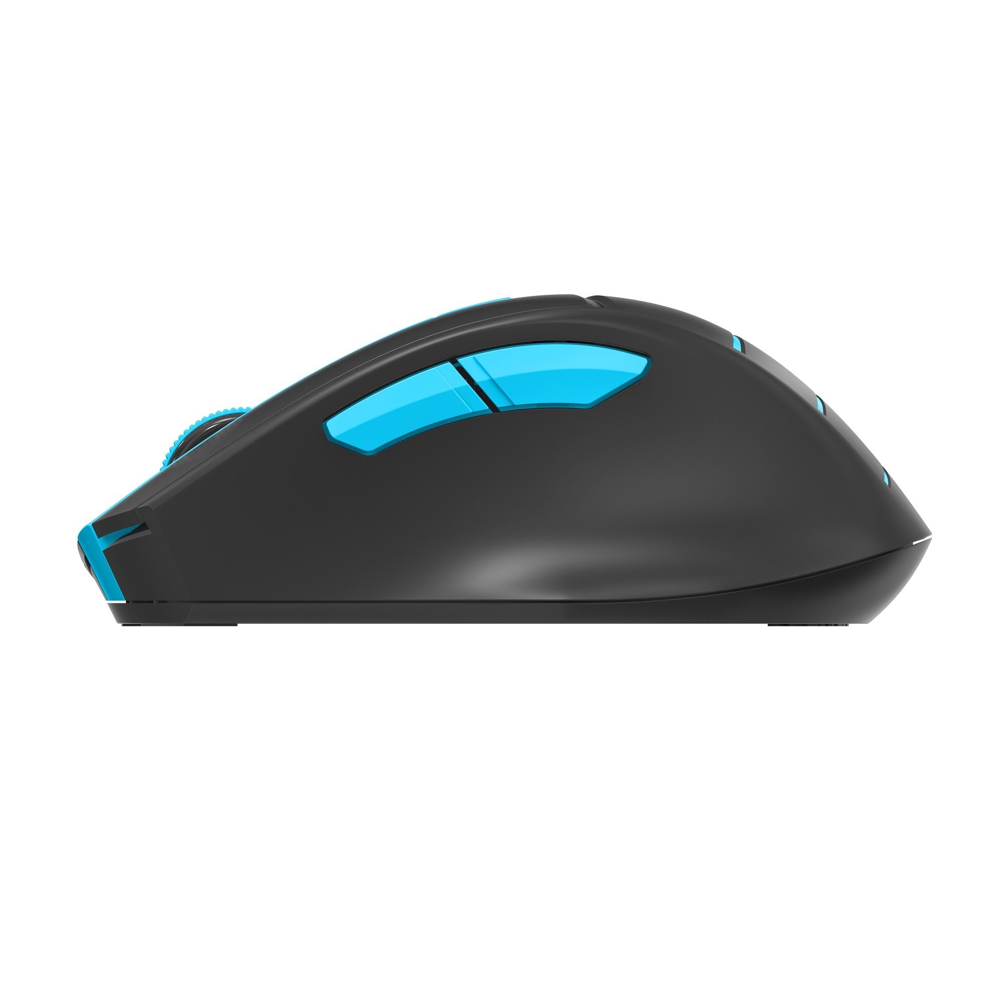 A4 TECH FG30 Siyah/Mavi Optik Nano Kablosuz Mouse-2000 DPI