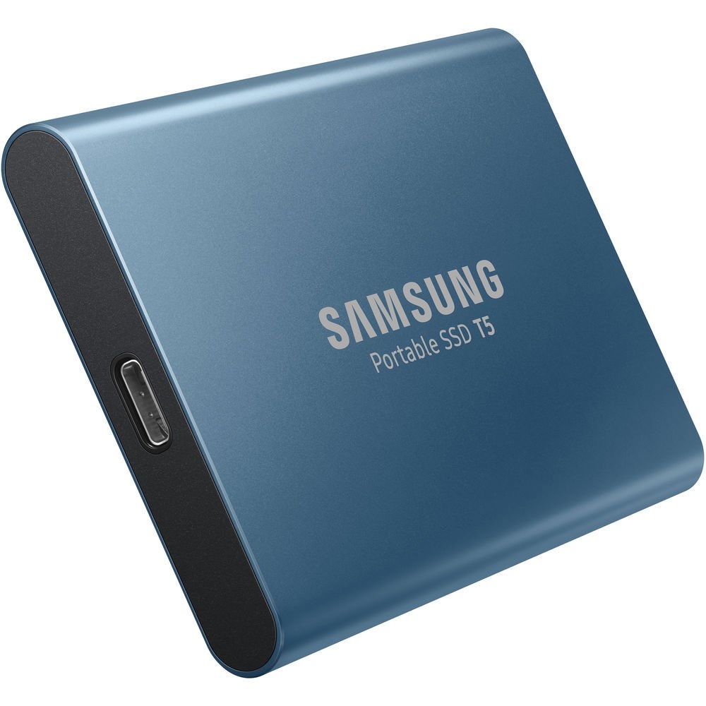 SAMSUNG 250GB SSD 2,5" T5 PA250B/WW USB 3.0 Harici Harddisk Mavi