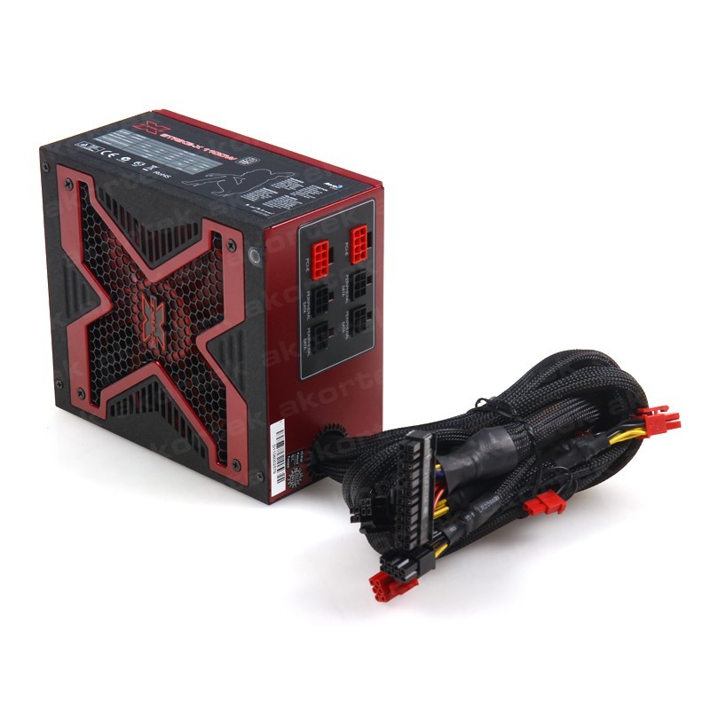 AEROCOOL 1100W STRİKE-X 80+GOLD  SİNGLE RAİL POWER SUPPLY