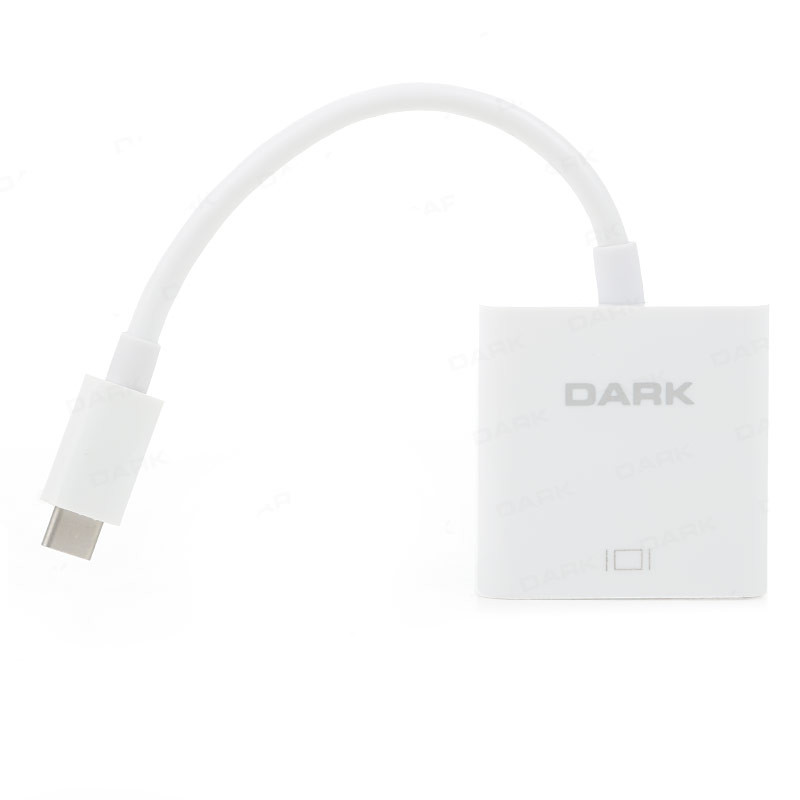 Dark USB 3.1 Type-C' den 4K UHD HDMI Dönüştürücü Adaptör (4K 30Hz)