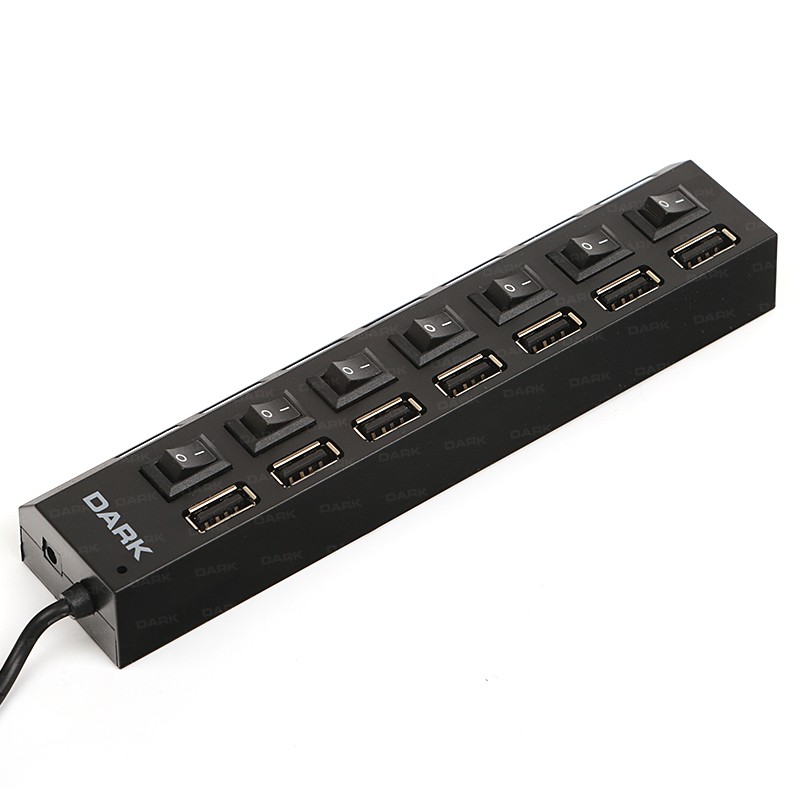 Dark Connect Master U72, 7 Port Anahtarlı USB Hub DK-AC-USB272