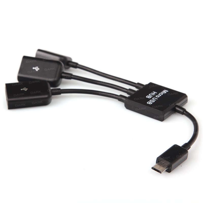 Dark 2x OTG Micro USB Çoklayıcı Hub DK-AC-USB2MICRO2