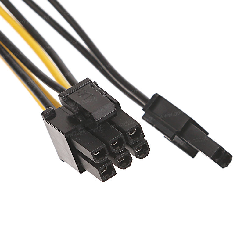 Dark 2x Molex 4Pin - 6+2Pin PCI-E Dönüştürücü Kablo