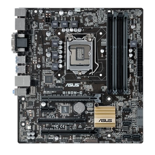 ASUS B150M-C DDR4 SATA3 HDMI DVI DP PCIe 16X v3.0 1151p uATX