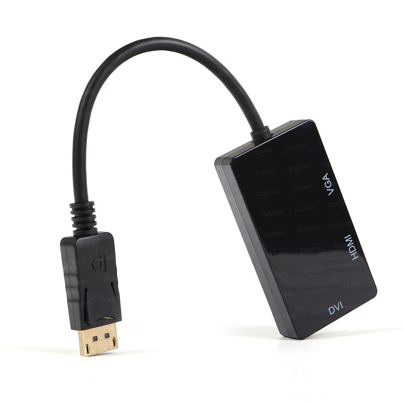 DARK DK-HD-ADPX3 Display Port - VGA/DVI/HDMI Dönüştürücü