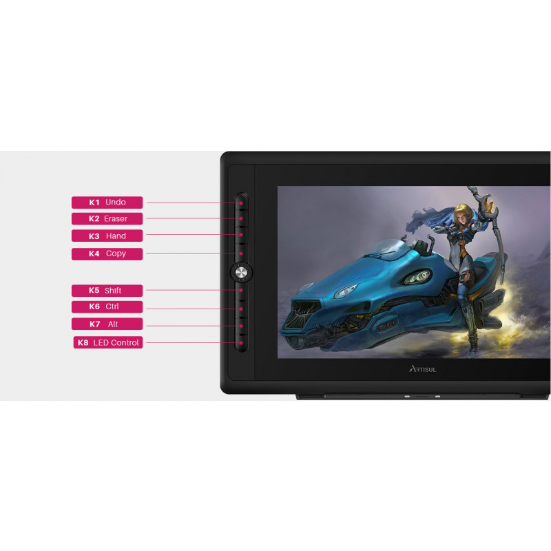 Artisul D16 Pro 15.6" 1920x1080 FullHD Grafik Tablet