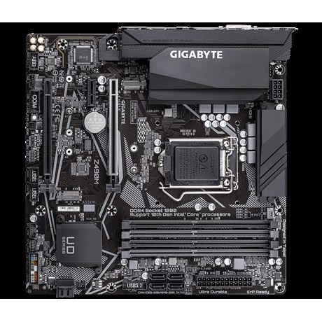 GIGABYTE Z490M DDR4 SATA3 M2 PCIe NVME HDMI DP PXIe 16X v3.0 1200p mATX