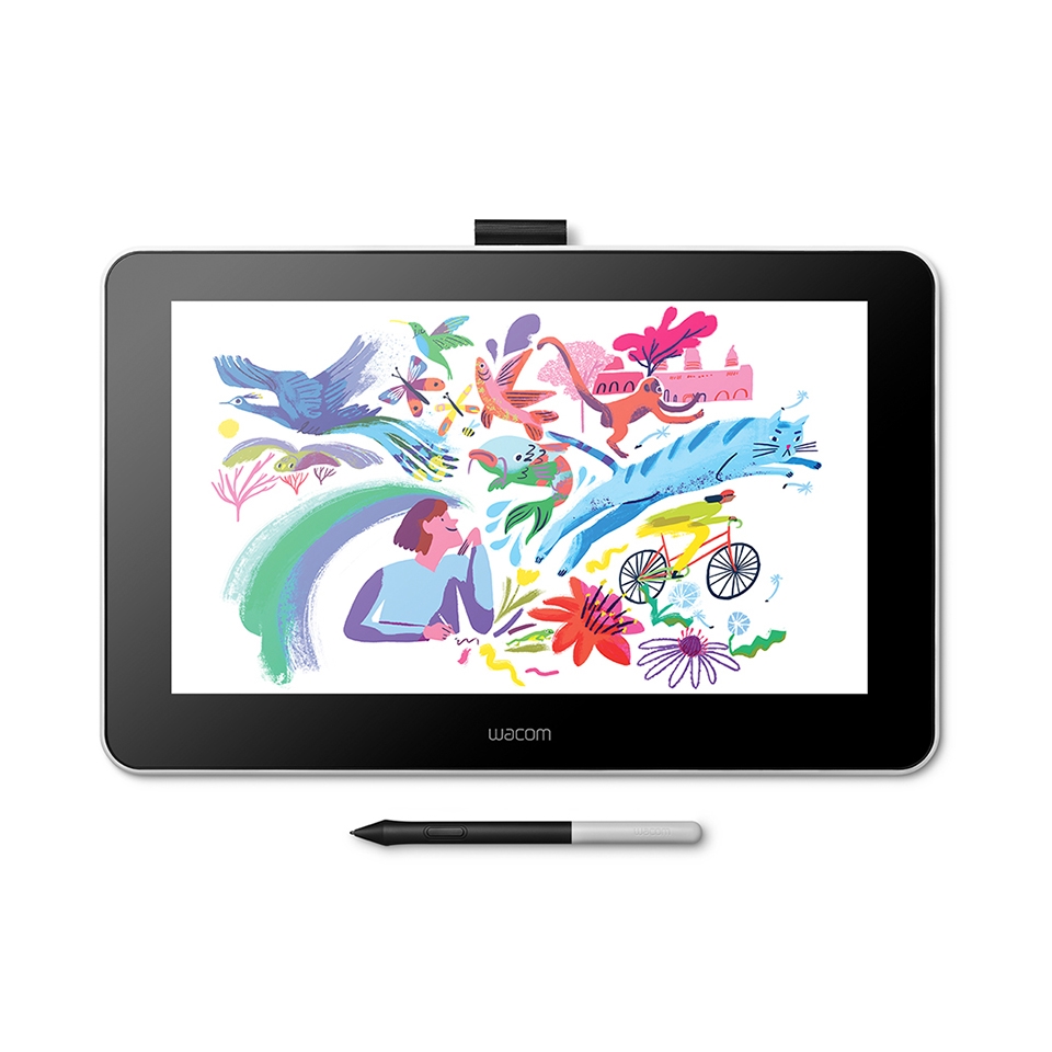 WACOM (DTC133W0B) Cintiq One 13.3 inch 1920 x 1080 (Full HD) 4096 Kalem Basınç Hassasiyetli Profesyonel Grafik Tablet