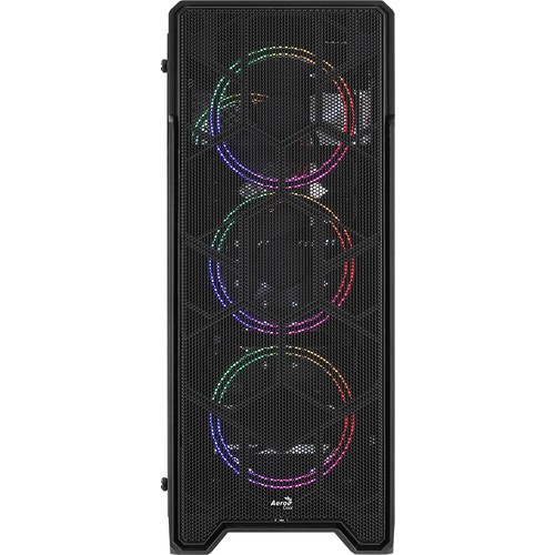 AEROCOOL 500W 80+ ORE SATURN AE-ORS-500 4X FRGB FANLI GAMING MID-TOWER KASA SİYAH