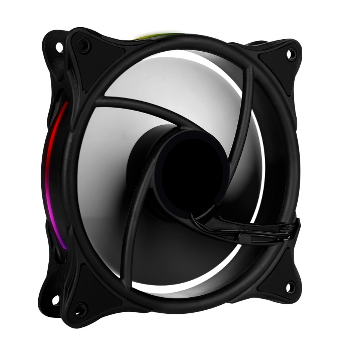 AEROCOOL 120mm ECLIPSE 12 AE-CFECLPS12 ARGB 4pin SİYAH KASA FANI