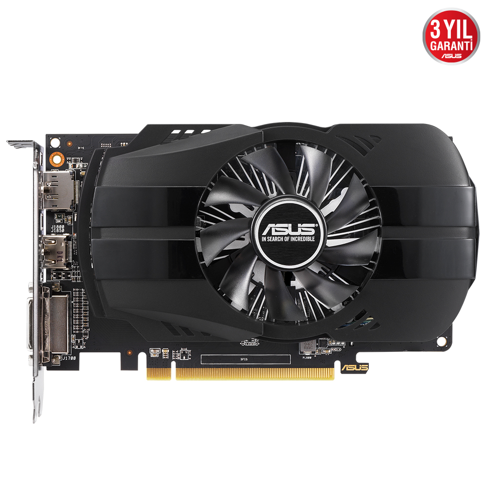 ASUS RX550 2GB PH-RX550-2G-EVO GDDR5 128bit HDMI DVI DP PCIe 16X v3.0