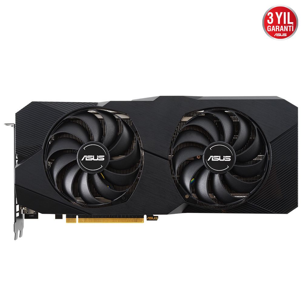 ASUS RX5600XT 6GB DUAL RX5600XT-T6G-EVO GDDR6 192bit HDMI DP PCIe 16X v4.0